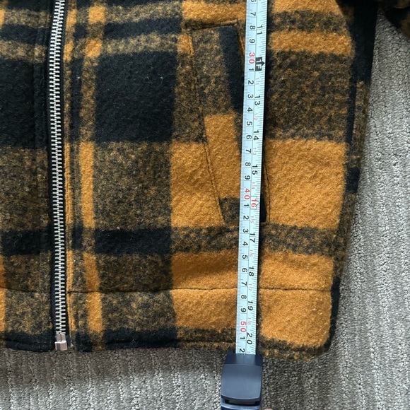 Plaid faux Sherpa bomber jacket - Picture 16 of 16